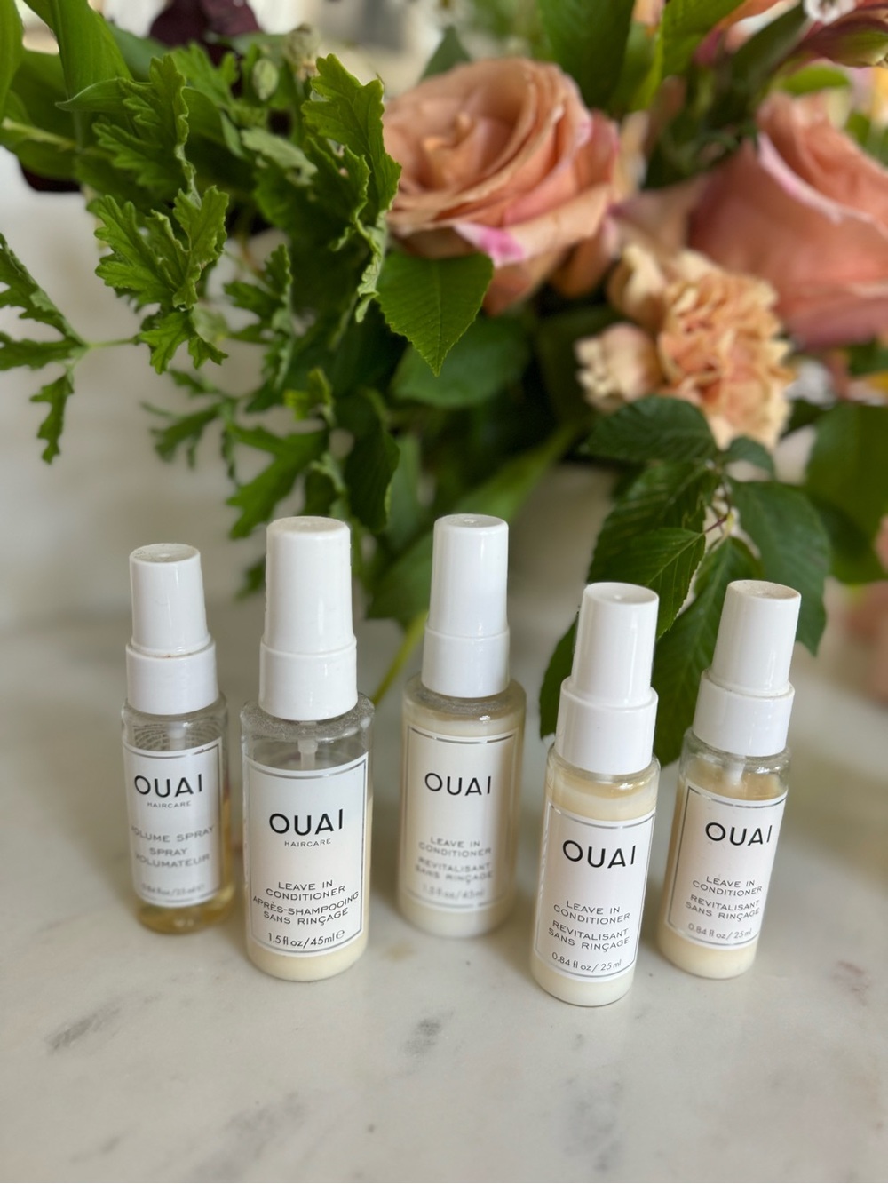 OUAI Leave-In Conditioner & Volume Spray Set
